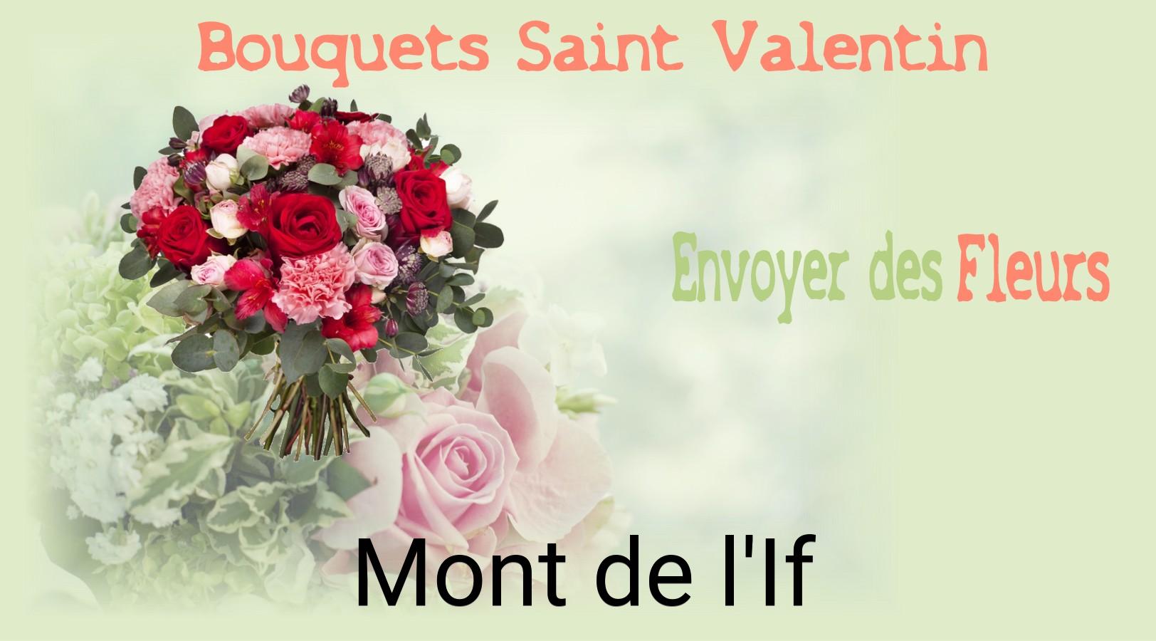 Roses de Saint-Valentin livrées à Mont-de-l'If